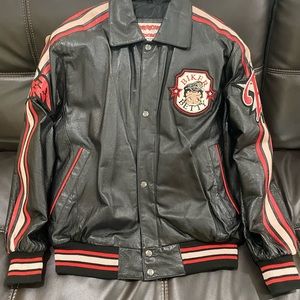 Vintage Betty Boop leather jacket
